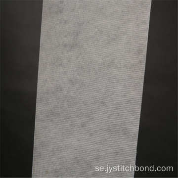 Vitstickad polyester Fbric